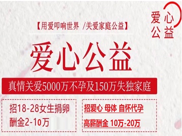 青州捐卵助孕生子 爱心志愿者招募
